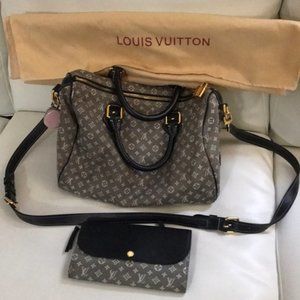 Blue Louis Vuitton Speedy Bandouliere